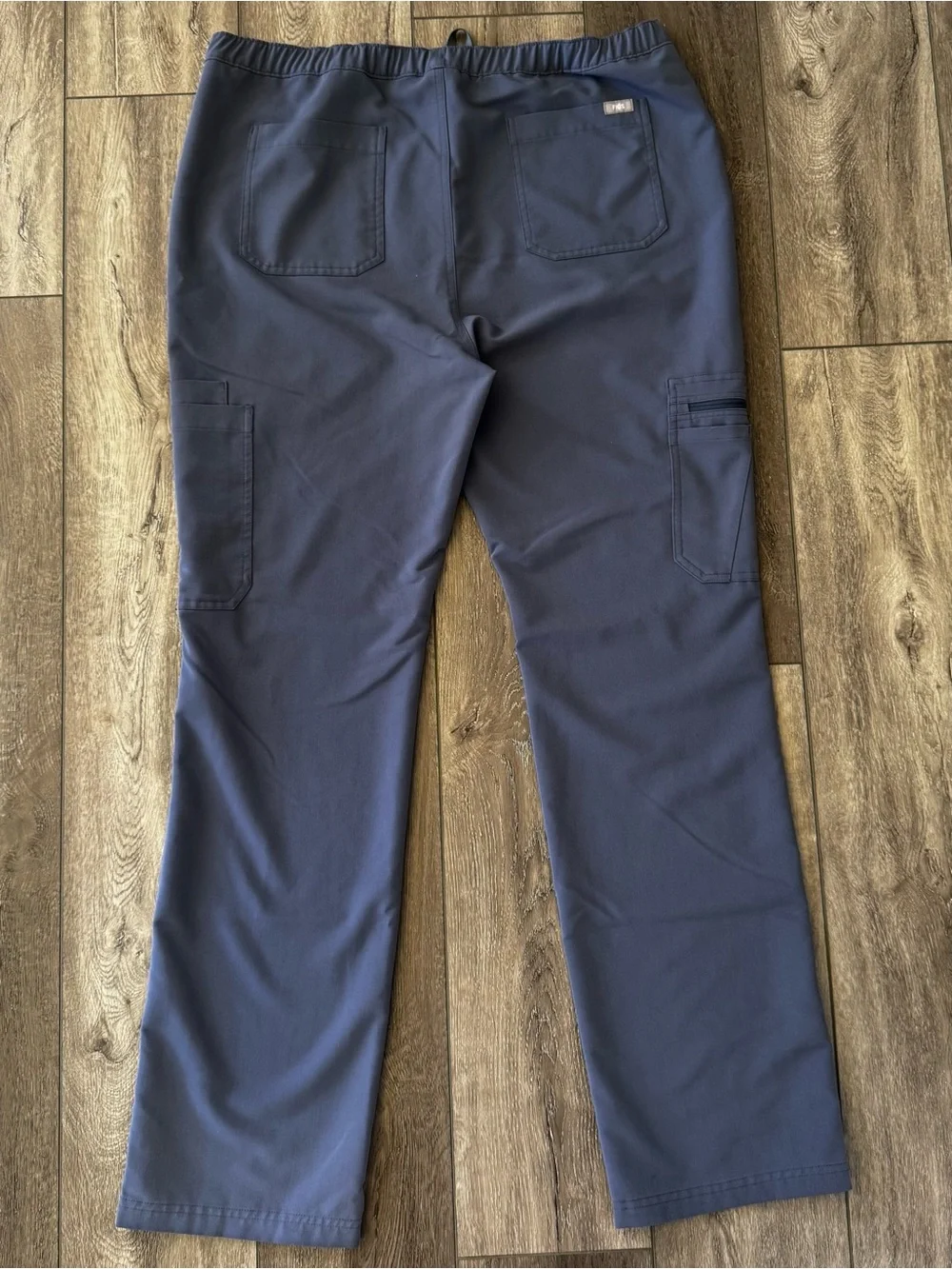 Lot Of 2- FIGS Cairo Straight-Leg Scrub Pants Men’s XL TALL Burgundy & Blue Gray